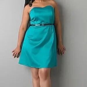 Lane Bryant PINK Satin Convertible Dress NWT Size 20